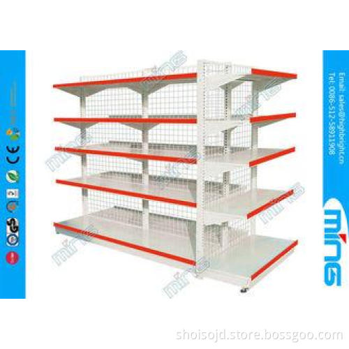 Wire Mesh Supermarket Display Shelves
